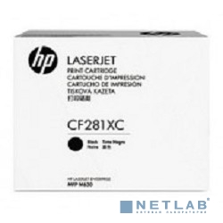 HP Картридж CF281X_ 81X лазерный увеличенной емкости (25000 стр) (белая коробка)