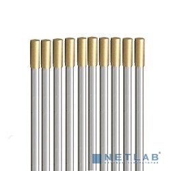 FUBAG Вольфрамовые электроды D1.6x175 мм (gold)_WL15 (10 шт.) [FB0014_16]