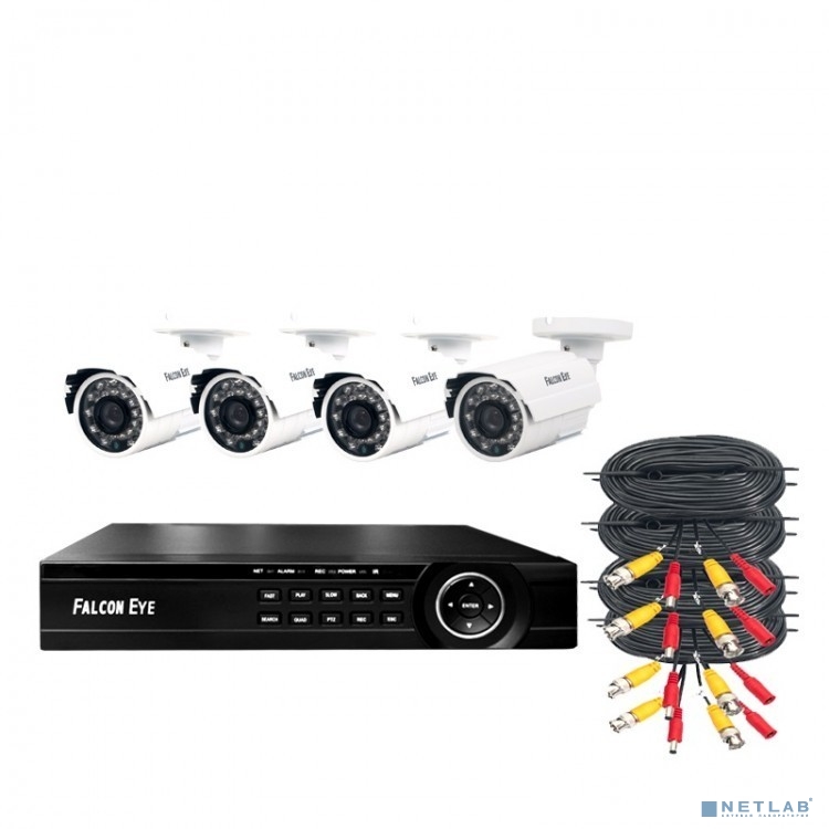 Falcon Eye FE-1108MHD KIT SMART 8.4 Комплект видеонаблюдения. -ми канальный гибридный(AHD,TVI,CVI,IP,CVBS) регистратор; Видеовыходы: VGA;HDMI; Видеовходы: 8xBNC;Разрешение  записи до 1080N