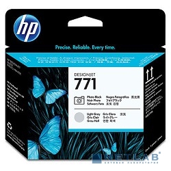 HP CE020A печатающая головка HP 771 Photo Designjet (черный/светло-серый)