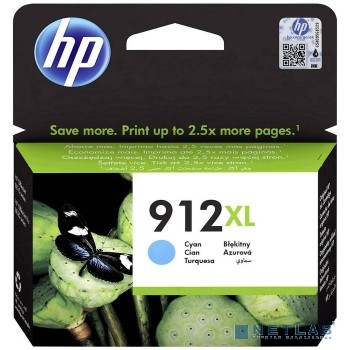 HP 3YL81AE Картридж № 912 струйный голубой (825 стр) {HP OfficeJet 801x/802x}