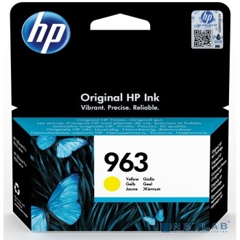 HP 3JA25AE Картридж струйный  963 желтый (700стр.) {HP OfficeJet Pro 901x/902x/HP}