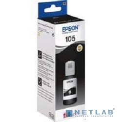 EPSON C13T00Q140  Контейнер с черными пигментными чернилами для L7160/7180, 140 мл.(cons ink)