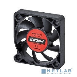Exegate EX180972RUS Вентилятор ExeGate Mirage-S 50x50x10 подшипник скольжения, 4500 RPM, 24dB, 3pin