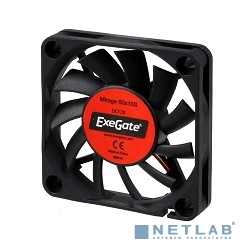 Exegate EX253944RUS Вентилятор ExeGate Mirage-S 60x60x10 подшипник скольжения, 3500 RPM, 26dB, 3pin