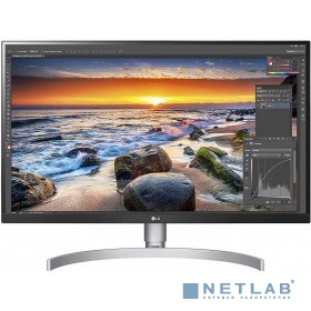 LCD LG 27" 27UL850-W white/silver{IPS 3840x2160 5ms 350cd 1000:1(Mega DCR) 10bit(8bit+FRC) HDR10 DisplayPort1.4 2xHDMI2.0 USB-C Audioout HAS Pivot 5Wx2 vesa}