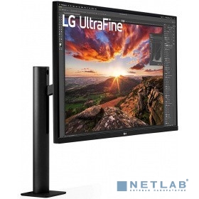 LCD LG 31.5'' 32UN880-B {IPS 3840x2160 350cd/m2, 178/178 3000:1 5ms 2xHDMI DisplayPort USB-Hub Height adj, Tilt, Speakers}