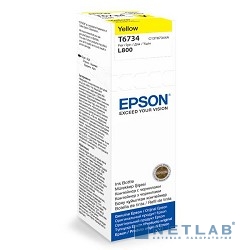 EPSON C13T67344A  Чернила для L800/1800 (yellow) 70 мл (cons ink)