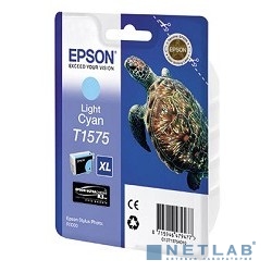 EPSON C13T15754010 EPSON для Stylus Photo R3000 (Light Cyan) (cons ink)