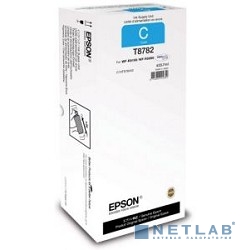 EPSON C13T878240 Картридж голубой T8782 XXL для Epson WF-R5190DTWR5690DTWF  (50 000стр.)
