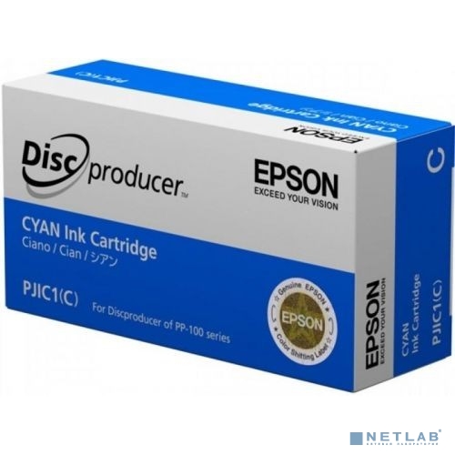 Картридж Epson PP-100 Discproducer Ink Cartridge PJIC1 (cyan) (C13S020447)