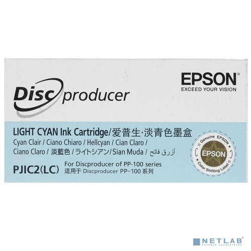 Картридж Epson Discproducer Ink Cartridge PP-100  PJIC2 (light cyan) (C13S020448)