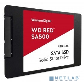SSD WD Red™ SA500 NAS 3D NAND WDS400T1R0A 4ТБ 2,5" SATA-III (TLC)