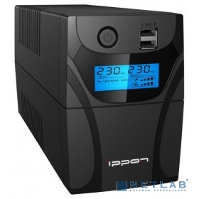 Ippon Back Power Pro II 600 black {1030300}