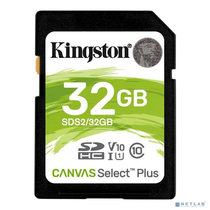 SecureDigital 32Gb Kingston SDS2/32GB {SDXC Class 10, UHS-I}