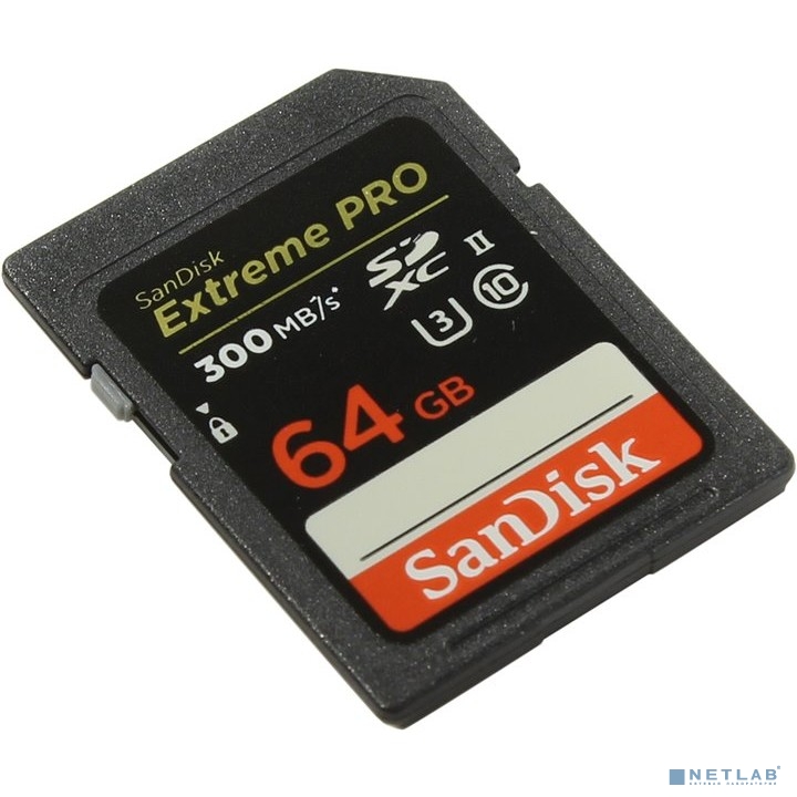 SecureDigital 64Gb SanDisk SDSDXPK-064G-GN4IN {MicroSDHC Class 10 UHS-II U3, Extreme Pro, SD adapter}