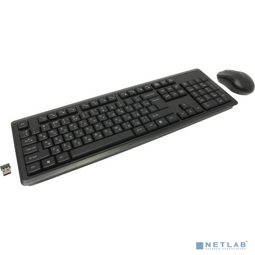 A-4Tech Клавиатура + мышь A4 V-Track 4200N клав:черный мышь:черный USB беспроводная [1147580]