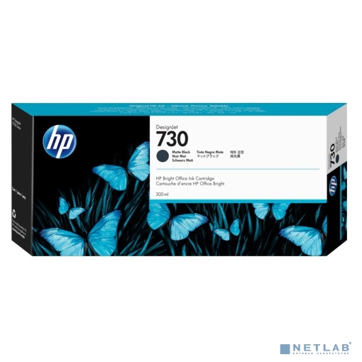 HP 730 P2V71A Картридж HP матовый черный  {HP DesignJet T1700, (300 мл)}