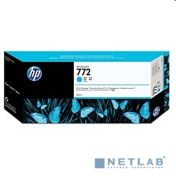 HP CN636A  Картридж  №772 голубой для DJ Z5200 (300 мл)