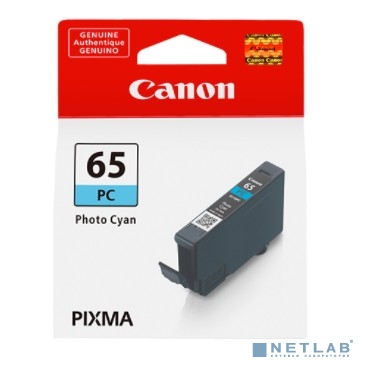 Картридж струйный Canon CLI-65 PC 4220C001 голубой (600стр.) для Canon PRO-200