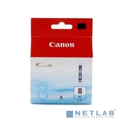 Canon CLI-8PC 0624B001/0624B024  Картридж для iP6600D, iP6700D, MP970, Pixma Pro9000, Pixma Pro9000 Mark II, фото-голубой, 490стр.