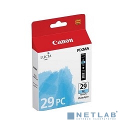 Canon PGI-29PC 4876B001 Картридж для Pixma Pro 1, фото Голубой, 400 стр.