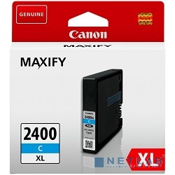 Canon  PGI-2400XLC 9274B001 Картридж струйный для Canon iB4040/МВ5040/5340, Голубой (GQ)