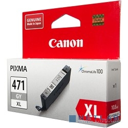 Canon CLI-471XLGY 0350C001 Картридж для PIXMA MG5740/MG6840/MG7740, серый