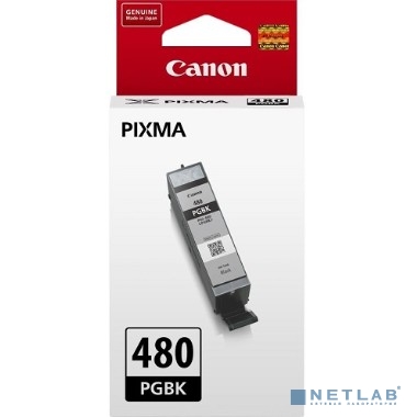 Картридж струйный Canon PGI-480 PGBK 2077C001 черный (11.2мл) для Canon Pixma TS6140/TS8140TS/TS9140/TR7540/TR8540