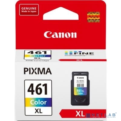Картридж струйный Canon CL-461XL 3728C001 3цв. для Canon Pixma TS5340