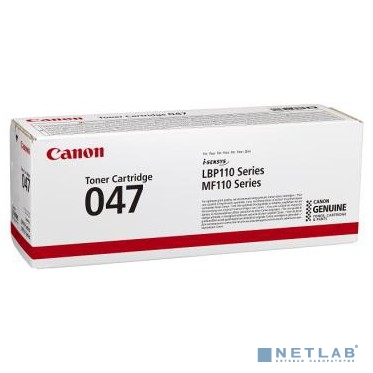 Canon Cartridge 047  2164C002 Тонер-картридж для Canon LBP113w, 1600 стр. чёрный (GR)