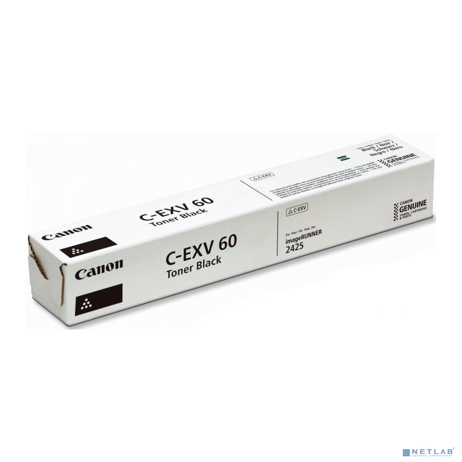 Тонер C-EXV 60 Black Toner черный для Canon iR 2425/2425i (10200 стр.)(CX)