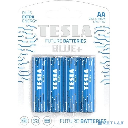 Батарейки Tesla AA BLUE+ 4 шт (8594183392165)