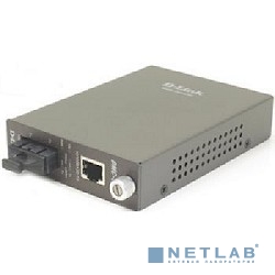 D-Link DMC-530SC/D7A Медиаконвертер с 1 портом 10/100Base-TX и 1 портом 100Base-FX с разъемом SC для одномодового оптического кабеля (до 30 км)