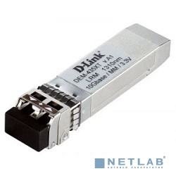 D-Link 435XT/A1A PROJ SFP-трансивер с 1 портом 10GBase-LRM для многомодового оптического кабеля (до 200 м)