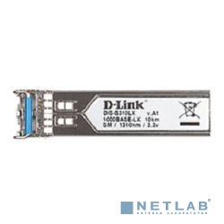 D-Link S310LX/A1A  PROJ Промышленный SFP-трансивер с 1 портом 1000Base-LX для одномодового оптического кабеля (до 10 км)