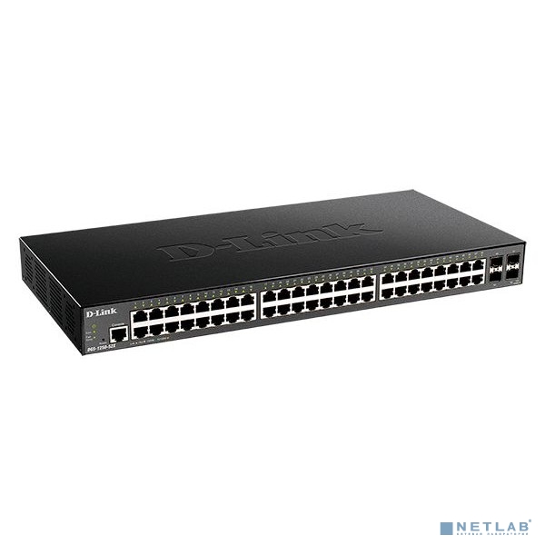D-Link DGS-1250-52X/A1A  Настраиваемый коммутатор 2 уровня c 48 портами 10/100/1000Base-T и 4 портами 10GBase-X SFP+
