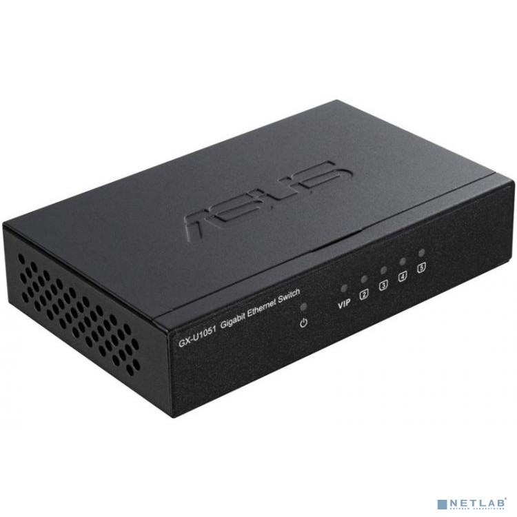 ASUS GX-U1051 PLUG-N-PLAY COMPACT SIZE SWITCH WITH VIP PORT