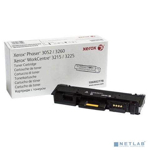 Xerox 106R04349 Тонер-картридж (двойная упаковка) для XEROX B205/B210/B215 (2*3 000 стр.)