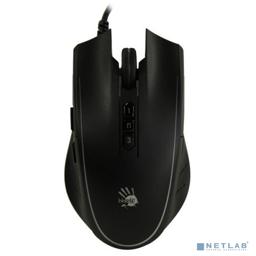 Мышь игровая A4Tech Bloody P81s , черный , оптическая, 8000dpi , USB, 8 кнопок [1379887]