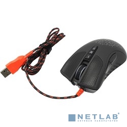 A-4Tech Мышь Bloody Blazing AL90 Black USB, лазерная (8200dpi) USB2.0 игровая (7but) [293569]