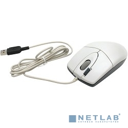 A-4Tech Мышь OP-620D (белый) USB [85696]