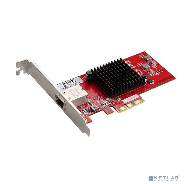 D-Link DXE-810T/B1A  PROJ Сетевой PCI Express адаптер с 1 портом 10GBase-T