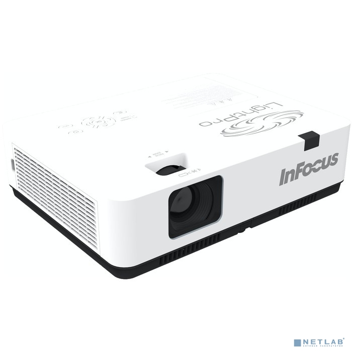 INFOCUS IN1024 Проектор {3LCD 4000lm XGA 1.48~1.78:1 50000:1 (Full 3D),16W, 3.5mm in,Composite video,Component,VGA IN х2, HDMI IN, Audio in(RCAx2), USB-A, USB B х2, VGA out, Audio 3.5mm out}
