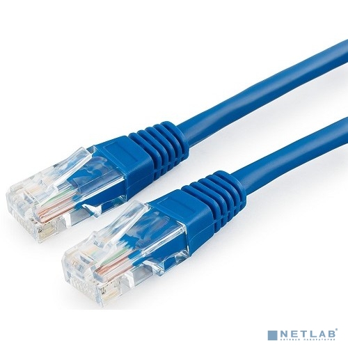 Cablexpert Патч-корд медный UTP PP10-0.5M/B кат.5, 0.5м, литой, многожильный (синий)