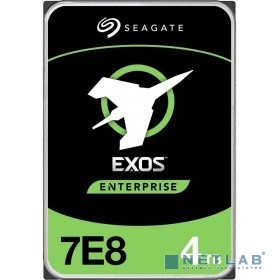 4TB Seagate HDD Server Exos 7E8 (ST4000NM003A) {SAS 12Gb/s, 7200 rpm, 256mb buffer, 3.5"}