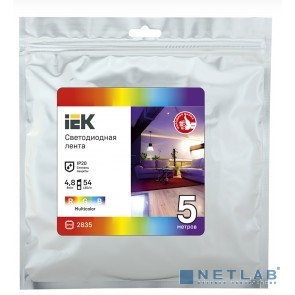 IEK LSR1-3-054-20-3-05 Лента LED 5м LSR-2835RGB54-4,8-IP20-12В цветная
