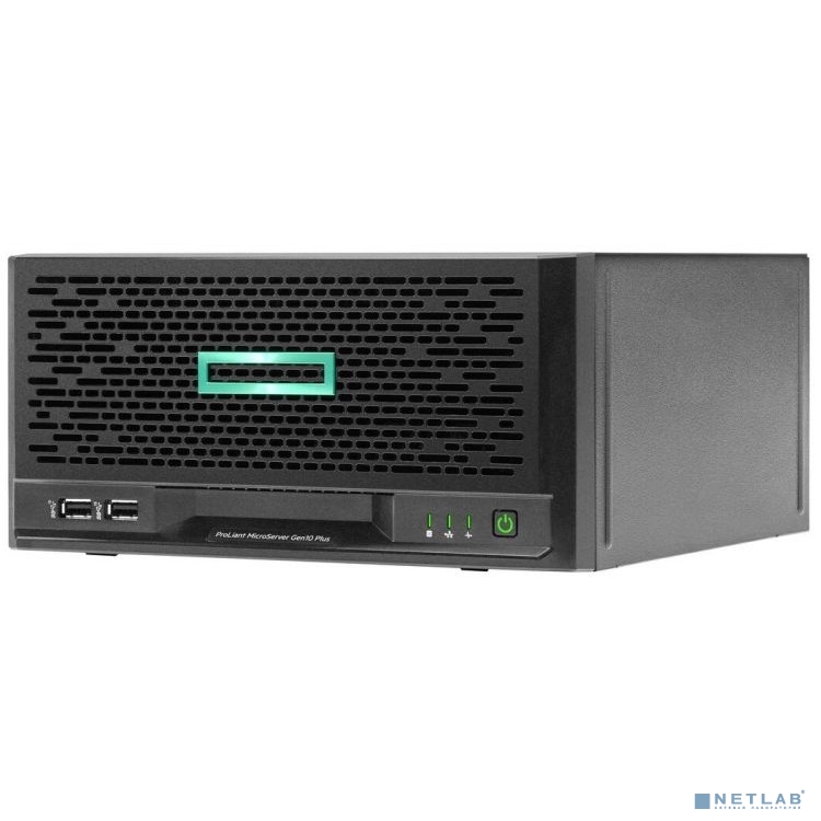 Сервер HP ProLiant MicroServer Gen10 Plus E-2224 NHP UMTower/Xeon4C 3.4GHz(8MB)/1x16GbU2D_2666/S100i(ZM/RAID 0/1/10/5)/1x1TB_ETY(4)LFF/1xPCI3.0/noDVD/iLO(no port)/4x1GbEth/PS180W(NHP) [P18584-421]