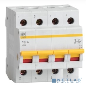 Iek MNV10-4-040 Выключатель нагрузки (мини-рубильник) ВН-32 4Р  40А ИЭК