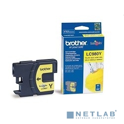 Brother LC-1100Y Картридж ,Yellow{DCP-385C/6690CW/MFC-990CW, Yellow, (325 стр.)}